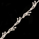 3/4" Tree Branch Crystal Rhinestone Trim, RT-009