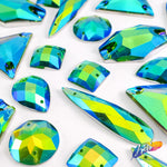 Green AB Resin Stones, DDAB08