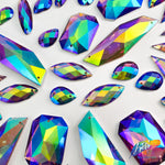 Purple AB Resin Stones, DDAB14