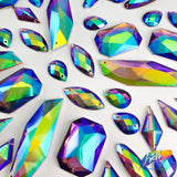 Purple AB Resin Stones, DDAB14