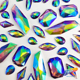 Purple AB Resin Stones, DDAB14