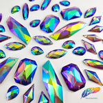 Purple AB Resin Stones, DDAB14