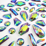Light Amethyst AB Resin Stones, DDAB06