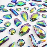Light Amethyst AB Resin Stones, DDAB06