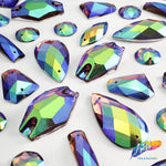 Light Amethyst AB Resin Stones, DDAB06