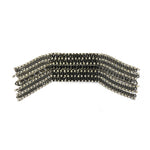 Gunmetal Rhinestone Chain Epaulet, EP-017 (sold per piece)