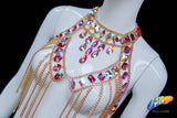 Chained Stone Body Chain, XY3180