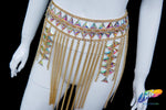 Chained Stone Body Chain Belt, XY4200