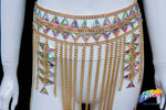 Chained Stone Body Chain Belt, XY4200