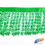 4" Round Beaded Fringe, FR-005