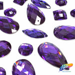Purple Resin Stones, DD78