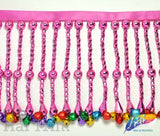 4" Beaded Fringe with Bells, FR-007