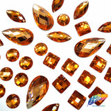 Orange Resin Stones, DD28