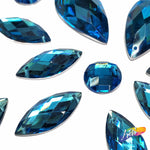 Turquoise Resin Stones, DD09