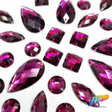 Amethyst Resin Stones, DD12
