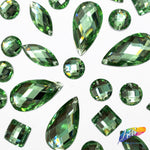 Mint Green Resin Stones, DD27