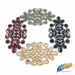 Rhinestone Motif Iron On Applique, IRA-051