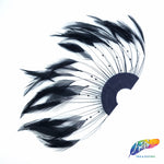 Stripped Hackle Half Pinwheel Feather Pads