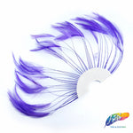 Stripped Hackle Half Pinwheel Feather Pads