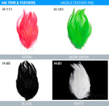 Hackle Feather Pads, FP-001