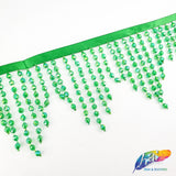3 1/2" Wavy Color AB Beaded Fringe, FR-005-1