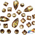Light Colorado Topaz Resin Stones, DD02