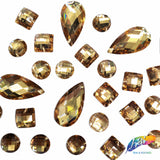 Light Colorado Topaz Resin Stones, DD02
