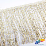 Metallic Chainette Fringe with Lurex