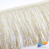 Metallic Chainette Fringe with Lurex