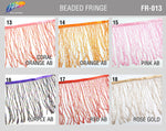 2" Beaded Fringe with 2-3mm Bugle Beads FR-011