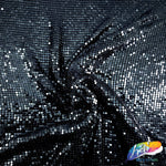 Metallic Chainmail Mesh Fabric