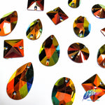 Metallic AB Resin Stones Color F