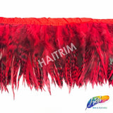 4-6" Chinchilla Saddle Fringe (1/2 Yard)