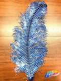19-22" Striped Ostrich Plumes