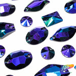 Metallic AB Resin Stones Color D