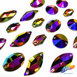 Metallic AB Resin Stones Color A
