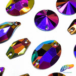 Metallic AB Resin Stones Color A