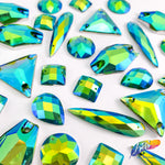 Green AB Resin Stones, DDAB08