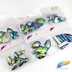 Light Amethyst AB Resin Stones, DDAB06