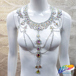 Crystal AB Rhinestone Necklace, XY168