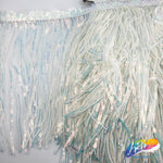 6" Sequins Fringe with Clustered Sequins Bias Tape, SEQ-002