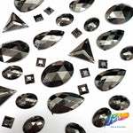 Gunmetal (Jet Hematite) Resin Stones