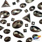 Gunmetal (Jet Hematite) Resin Stones