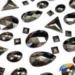 Gunmetal (Jet Hematite) Resin Stones