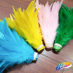 6-8" Rooster Schlappen Fringe (1/2 Yard)