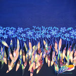 6" Spike Sequin Fringe with Flower Tape & Mesh, SEQ-004
