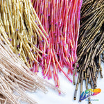 5 1/4" Variegated Beaded Fringe with Bugle and Seed Beads, FR-018
