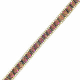 3/8" Textured Resin Stone Iron On Trim, IRT-114