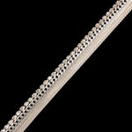 1/2" Rope Chain Rhinestone Iron on Trim, IRT-116