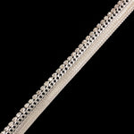 1/2' Rope Chain Rhinestone Iron on Trim, IRT-116